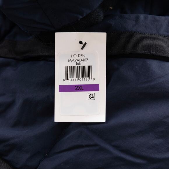 Andrew Marc Men Mid Length Water Resistant Crinkle Down Jacket Ink Size XXL - Picture 7 of 8